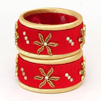 Maroon Bangles And Bracelets 1
