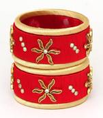 Maroon Bangles And Bracelets