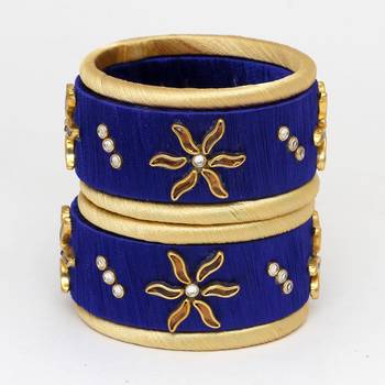 Blue Bangles And Bracelets 1