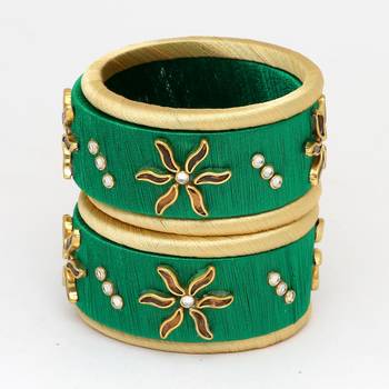 Green Bangles And Bracelets 1