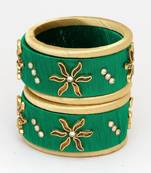 Green Bangles And Bracelets