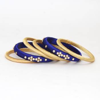 Blue Bangles And Bracelets 2