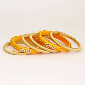 Yellow Bangles And Bracelets 2