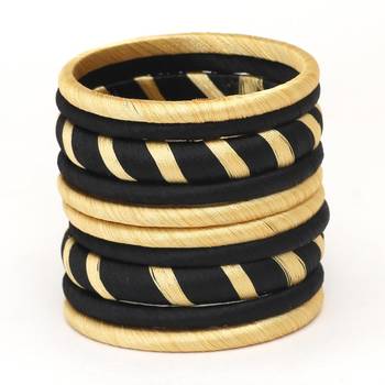Beige Bangles And Bracelets 1
