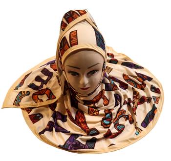 Justkartit Jersey Stretchable Casual Wear Printed Hijab Scarf Dupatta For Women 3