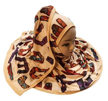 Justkartit Jersey Stretchable Casual Wear Printed Hijab Scarf Dupatta For Women 4