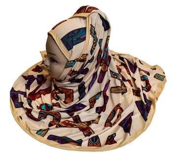 Justkartit Jersey Stretchable Casual Wear Printed Hijab Scarf Dupatta For Women 5