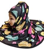 Justkartit Printed Party Wear Designer Hijab Scarf Dupatta For Women