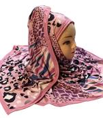 Justkartit Women'S Outdoor Wear Designer Digital Printed Jersey Stretchable Hijab Scarf Dupatta