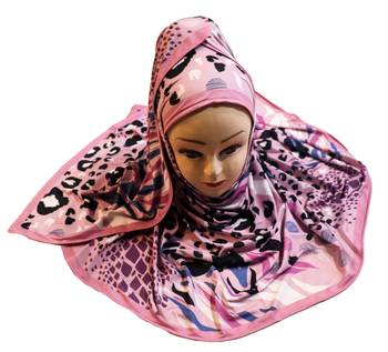 Justkartit Women'S Outdoor Wear Designer Digital Printed Jersey Stretchable Hijab Scarf Dupatta 3