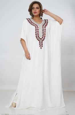 Dubai Kaftan Women Dress Long Gown Farasha Morocco Wear 3
