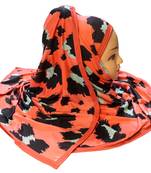 Justkartit Women'S Outdoor Wear Printed Fashionable Hijab Scarf Dupatta