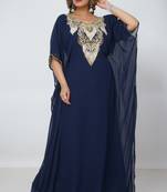 Dubai Kaftan Women Dress Long Gown Farasha Morocco Wear