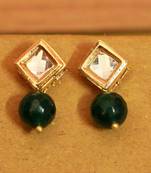 Green Onyx Studs