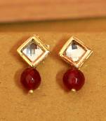 Red Ruby       Studs