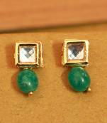 Green Onyx Studs