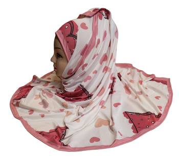 Justkartit Women'S Digital Printed Casual Wear Jersey Stretchable Hijab Scarf Dupatta 3
