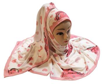 Justkartit Women'S Digital Printed Casual Wear Jersey Stretchable Hijab Scarf Dupatta 4