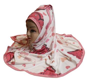 Justkartit Women'S Digital Printed Casual Wear Jersey Stretchable Hijab Scarf Dupatta 5