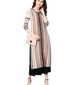 Multi Color Cotton Printed Kurta