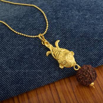 Rudraksha Pendant With Chain 4