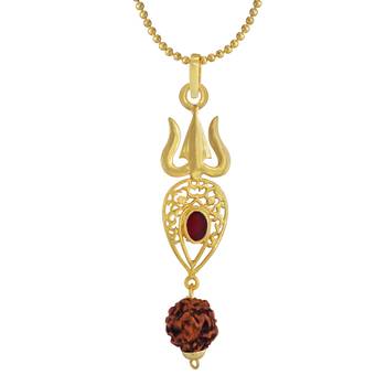 Rudraksha Pendant With Chain 1