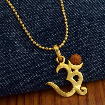 Rudraksha Pendant With Chain 2