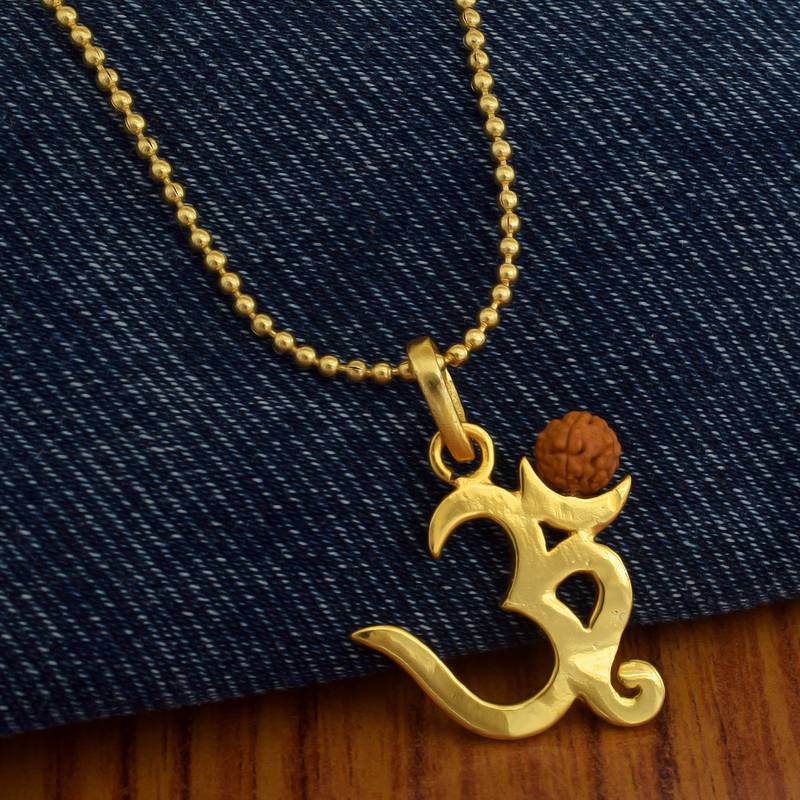 Rudraksha Pendant With Chain