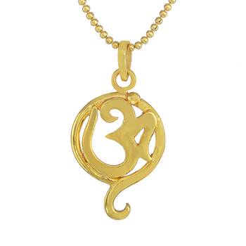 Om Pendant With Chain 1