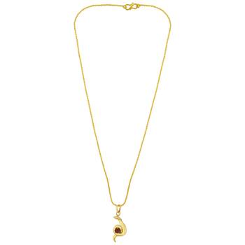 Snake Shape Rudraksha  Pendant With Chain 2