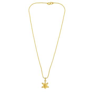 Swastik Pendant With Chain 2