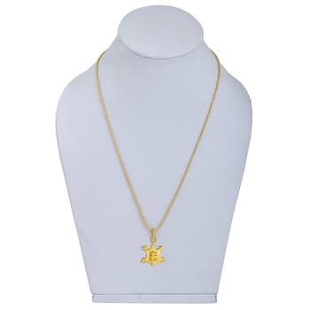 Swastik Pendant With Chain 3