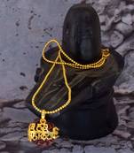 Antique Traditional Necklace Five mukhi Rudraksha Mahdev Pendant