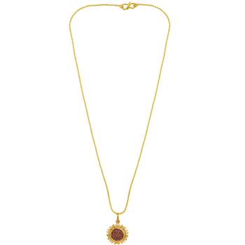 Antique Traditional Necklace Trishul Damaru Five mukhi Rudraksha Pendant 4