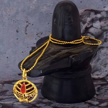 Five Face Rudrkasha Religious Jewellery Lord Shiv Damru Designer Pendant  1