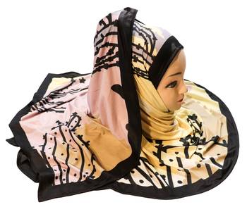 Justkartit Women'S Occasion Wear Digital Printed Hijab Scarf Dupatta 1