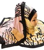 Justkartit Women'S Occasion Wear Digital Printed Hijab Scarf Dupatta