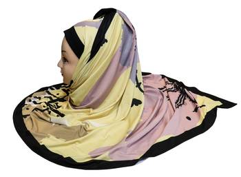 Justkartit Women'S Occasion Wear Digital Printed Hijab Scarf Dupatta 3