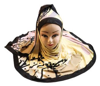 Justkartit Women'S Occasion Wear Digital Printed Hijab Scarf Dupatta 4