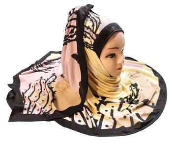 Justkartit Women'S Occasion Wear Digital Printed Hijab Scarf Dupatta 5