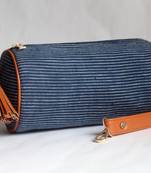 Striped Circular Bag