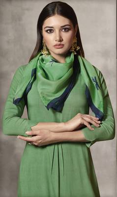 Green Thread Rayon Salwar 2