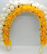 Yellow hair-accessories
