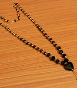 Black swarovski crystal necklaces
