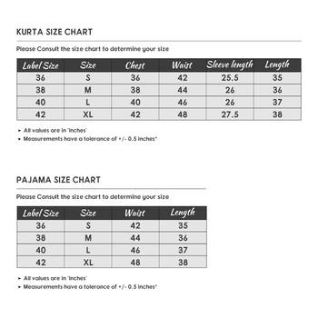 Blue Plain Linen Kurta Pajama 5