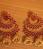 Red Ruby       Chandbali