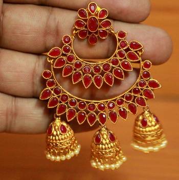 Red Ruby       Chandbali 2