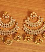 White Pearl Chandbali