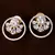 American Diamond Embellished Gold Plated Stud Earrings 216ED215