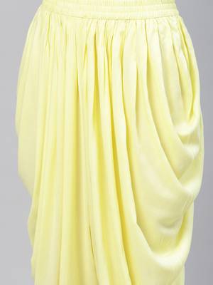 Beige floral print cotton salwar 5